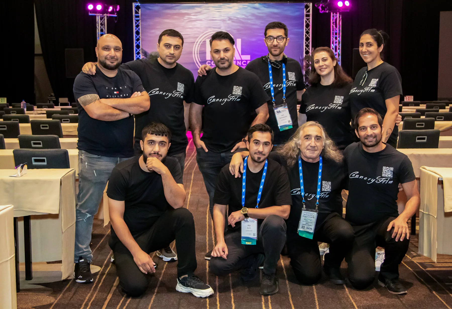 The ConneryFilm team of photographers and cinematographers