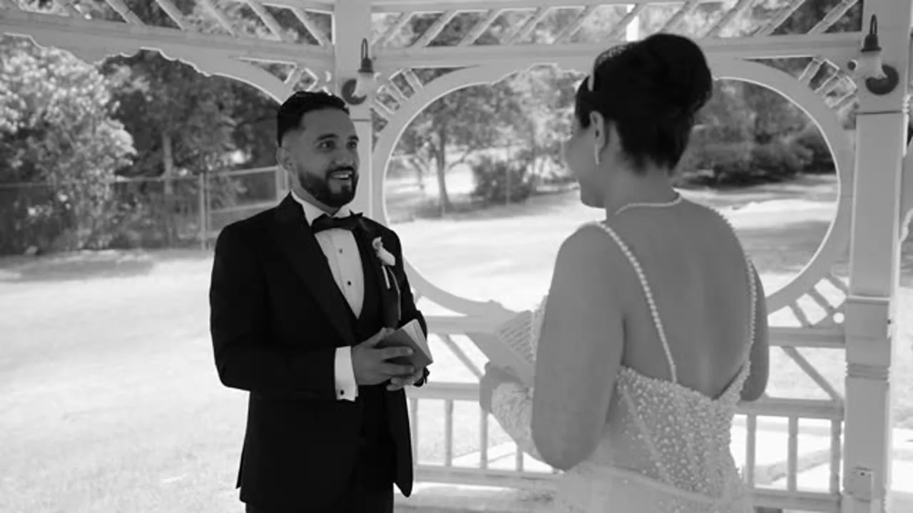 Ksandra & Joshua — Garden wedding by ConneryFilm
