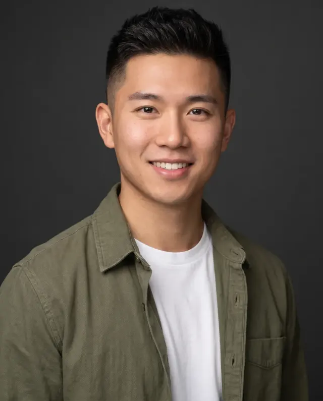 Actor headshot of a young man — photographed by ConneryFilm, Los Angeles