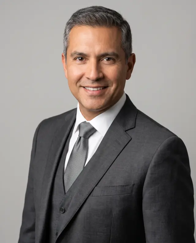 Professional headshot of a man — photographed by ConneryFilm, Los Angeles
