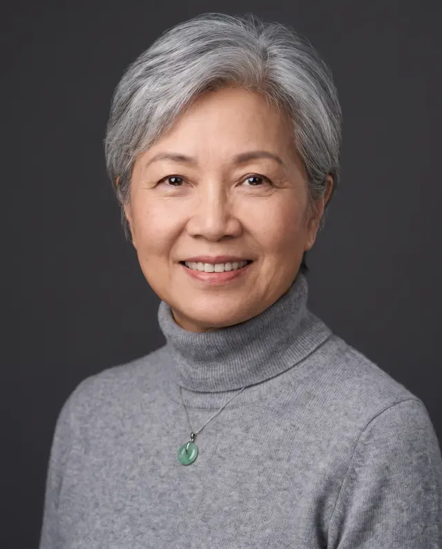 Executive portrait of an older woman — photographed by ConneryFilm, Los Angeles